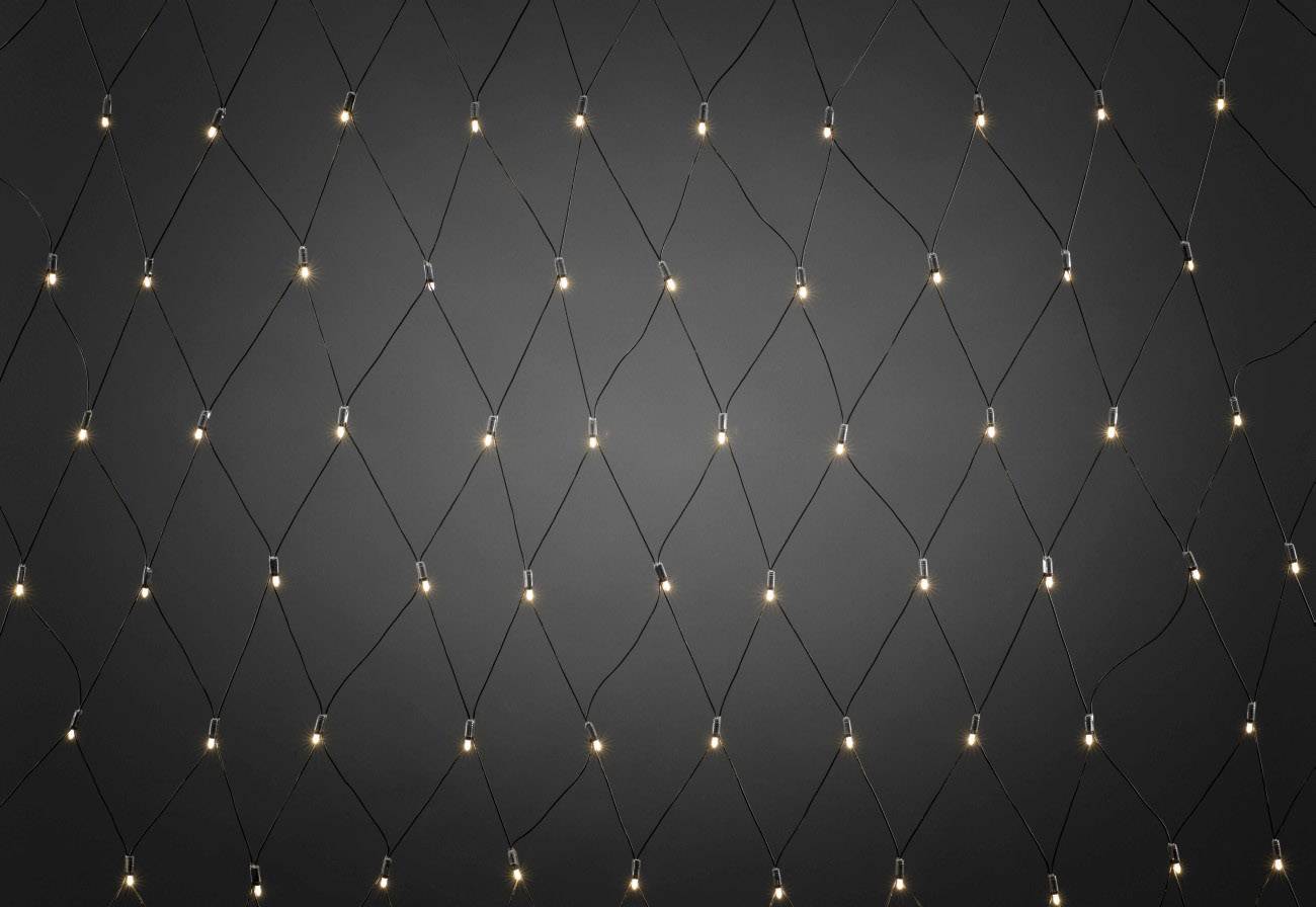 Konstsmide LED Lichternetz-System 24V Lichternetz Warmweiß