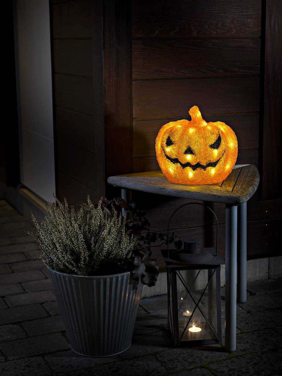Konstsmide 6146-203 Halloween-Dekoration EEK: G (A - G) Kürbis