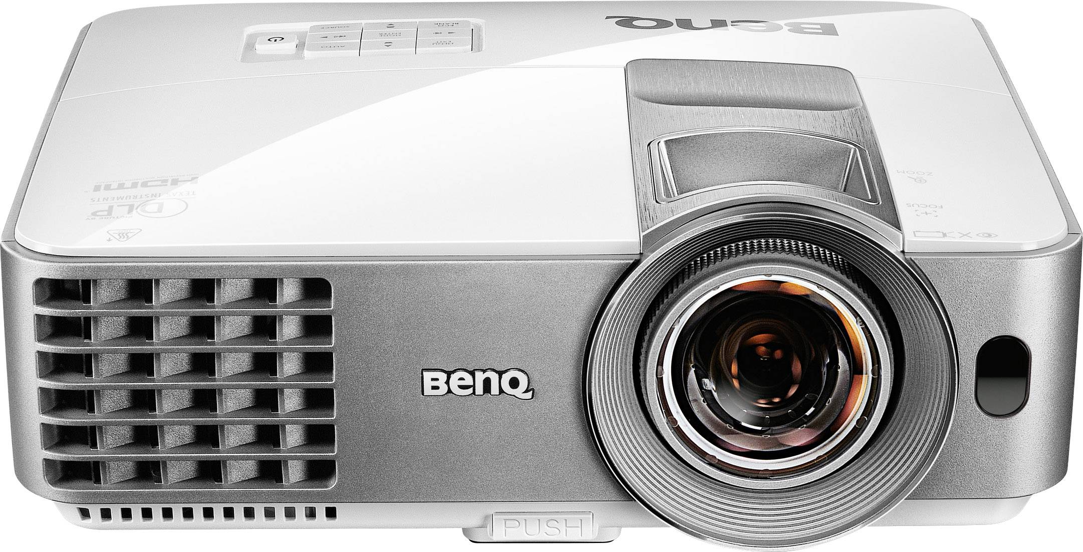 BenQ Beamer MW632ST DLP 3200 lm 1280 x 720 WXGA 3D ready, Kurzdistanz, USB Typ A, mit Fernbedienung