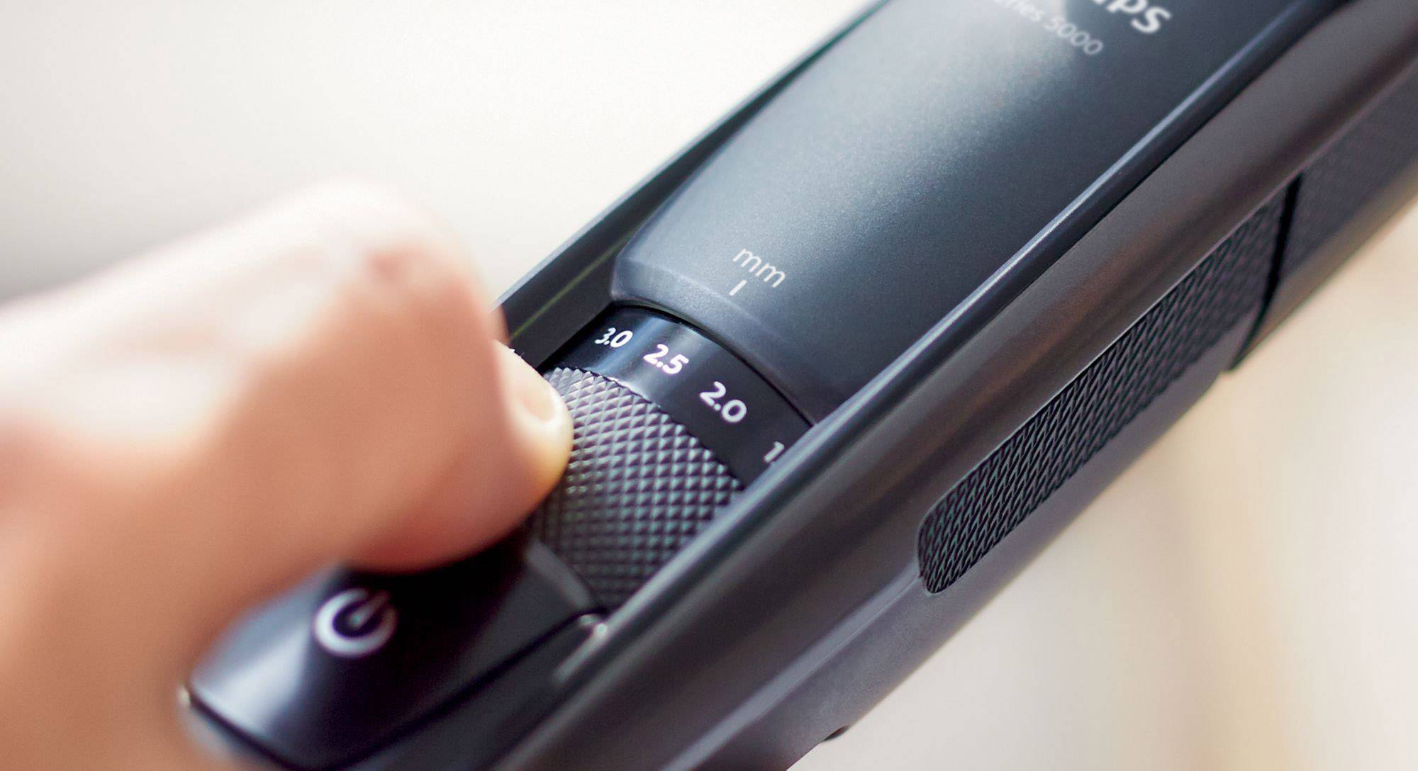 Philips BT5200/16 Series 5000 Bartschneider abwaschbar Schwarz