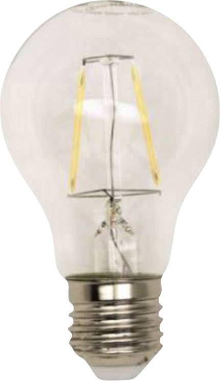 LightMe LM85134 LED E27 Glühlampenform 2.5 W = 25 W Warmweiß (Ø x L) 60 mm x 108 mm Filament 1 St.