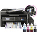 Epson EcoTank ET-4500 Farb Tintenstrahl Multifunktionsdrucker A4 Drucker, Scanner, Kopierer, Fax LAN, WLAN, Tintentank-System, ADF