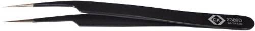 C.K T2389D ESD Pinzette 5A SA-ESD Spitz, schräg, fein 115 mm