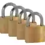 KASP K12040D4 Vorhängeschloss 40mm Goldgelb Schlüsselschloss KASP K12040D4 Vorhängeschloss 40mm Goldgelb Schlüsselschloss