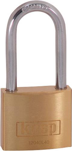 KASP K12040L40D Vorhängeschloss 40 mm Goldgelb Schlüsselschloss