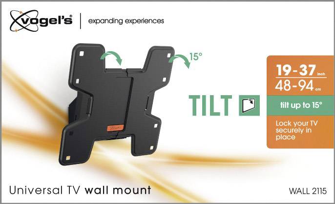 Vogel's WALL 2115 TV-Wandhalterung 48,3 cm (19") - 101,6 cm (40") Neigbar