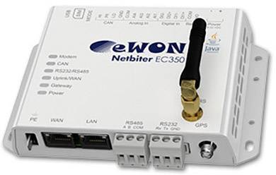 EWON NB1005 EasyConnect EC350 EasyConnect LAN, RS-232, RS-485, 3G, GPS 12 V/DC, 24 V/DC, 48 V/DC 1St.