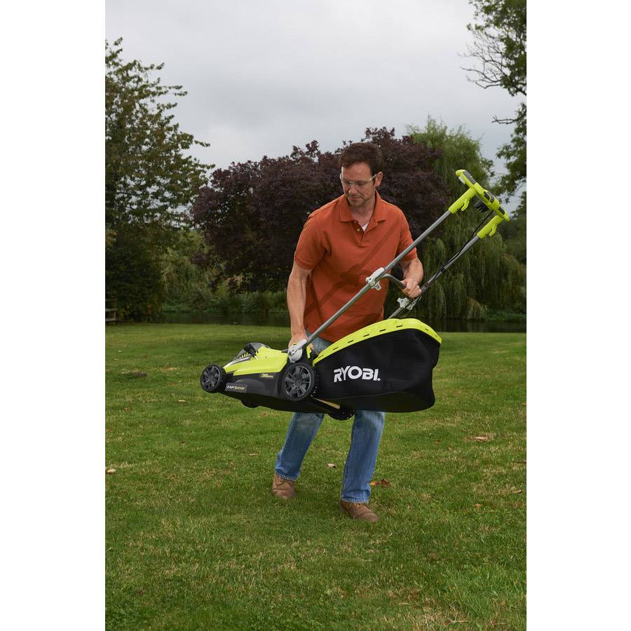 Ryobi RLM15E36H Elektro Rasenmäher Mulchfunktion 1500 W Schnittbreite (max.) 360 mm