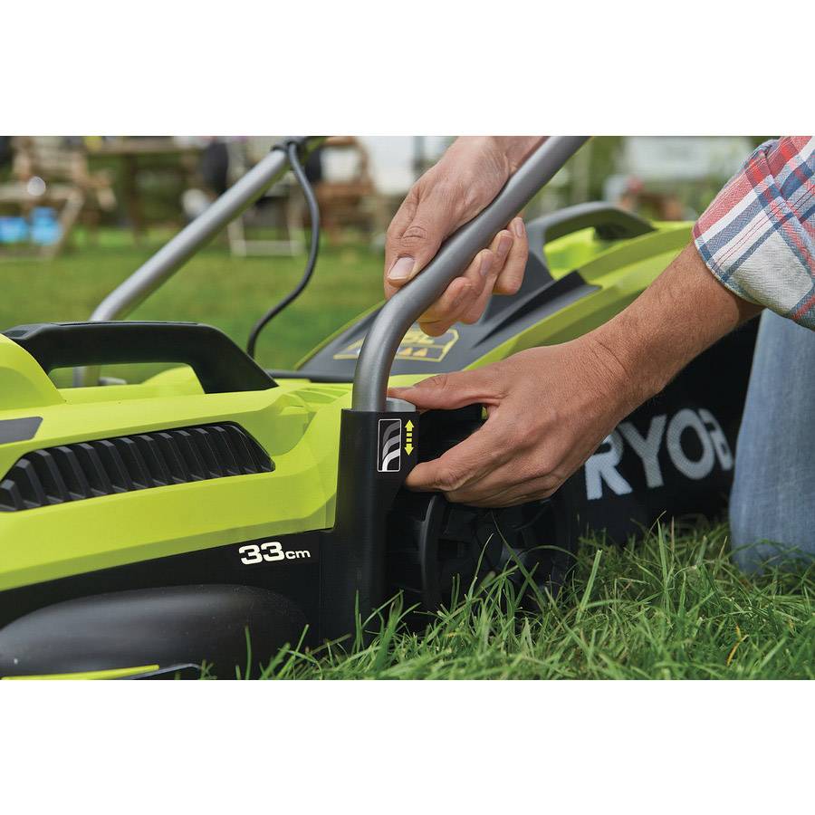 Ryobi RLM15E36H Elektro Rasenmäher Mulchfunktion 1500 W Schnittbreite (max.) 360 mm