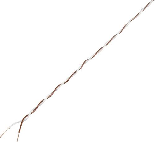 TruComponents 1568995 Winding Wire 2x0.28mm² Black/Red 25m