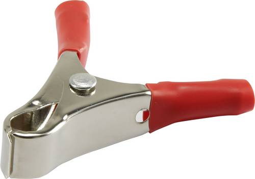 TRU COMPONENTS 93038c26 Krokodilklemme Schwarz Länge: 50 mm
