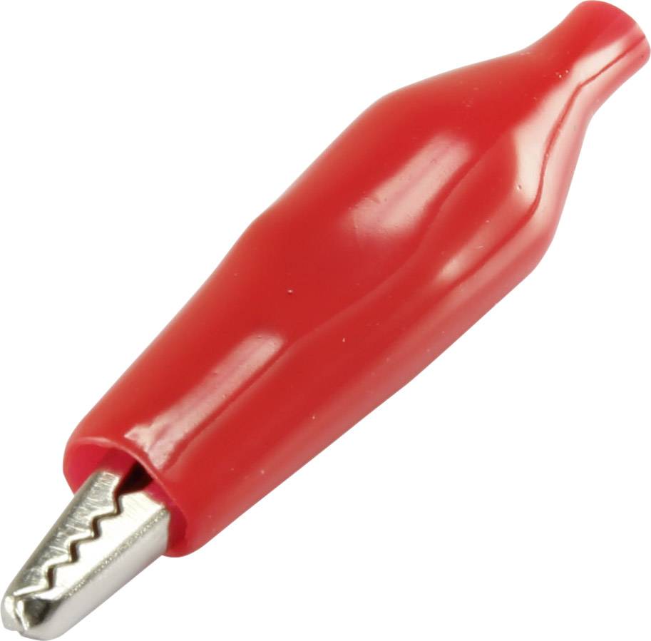 TRU COMPONENTS 93038c40 Krokodilklemme Gelb Länge: 40mm