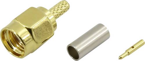 TRU COMPONENTS 93038c7 1386725 SMA-Steckverbinder Stecker, gerade 50 Ω