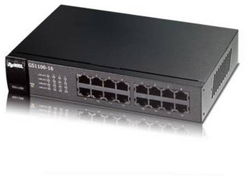ZyXEL GS1100-16 Netzwerk Switch 16 Port 1 GBit/s