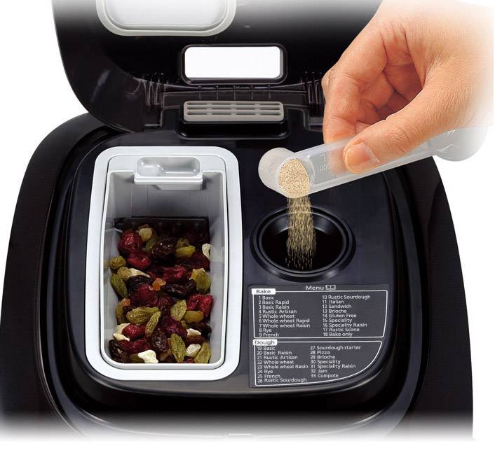 Panasonic SD-ZB2512 Brotbackautomat  Edelstahl, Schwarz