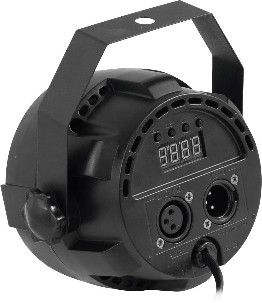 Eurolite LED PARTY SPOT LED-PAR-Scheinwerfer Anzahl LEDs (Details): 12 x 1W Schwarz