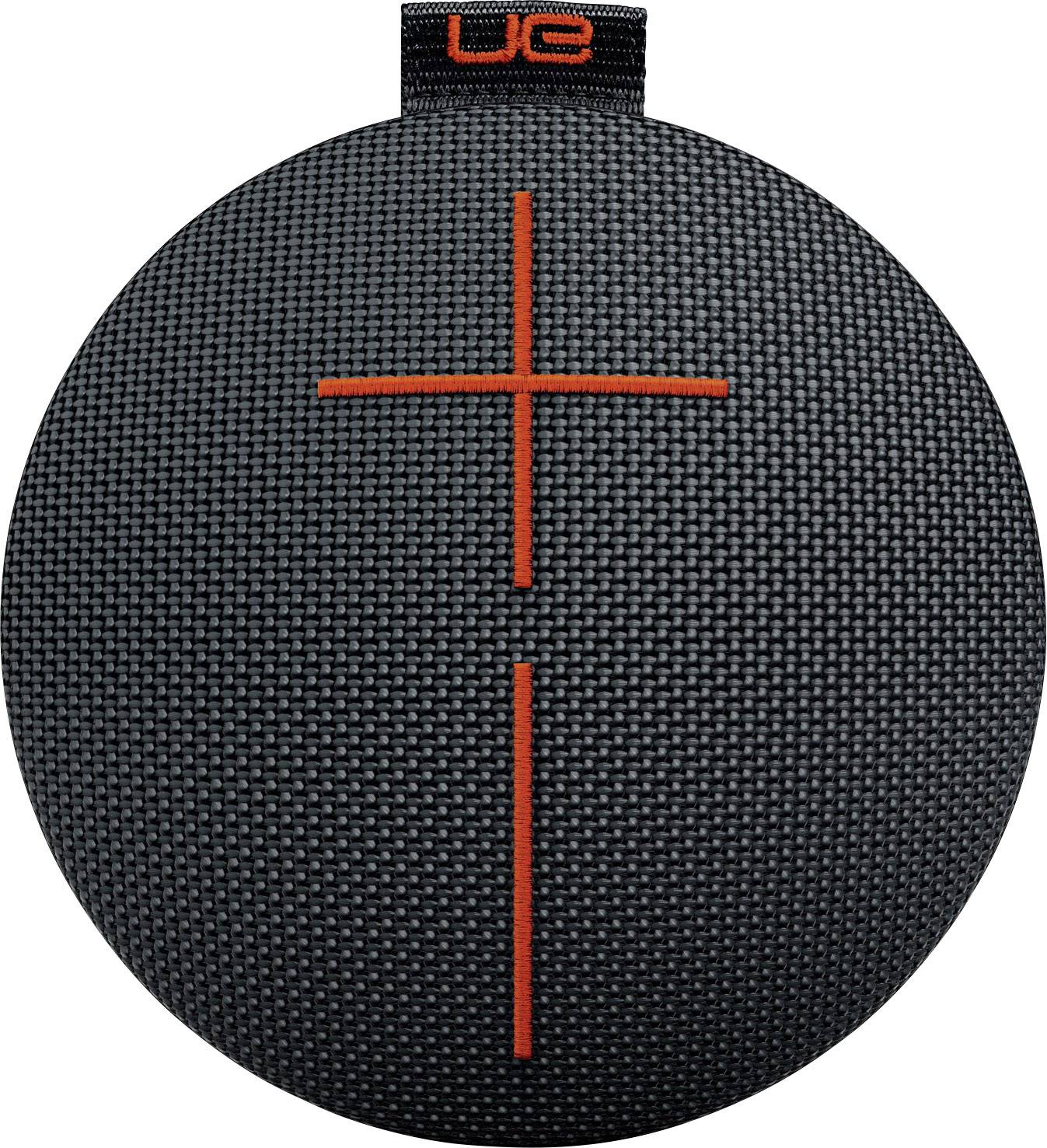 Bluetooth® Lautsprecher Ultimate Ears UE Roll Volcano spritzwassergeschützt Anthrazit, Schwarz, Orange