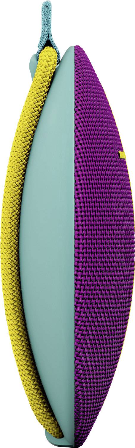 Bluetooth® Lautsprecher Ultimate Ears UE Roll Sugarplum AUX, spritzwassergeschützt Violett, Aquablau, Gelb