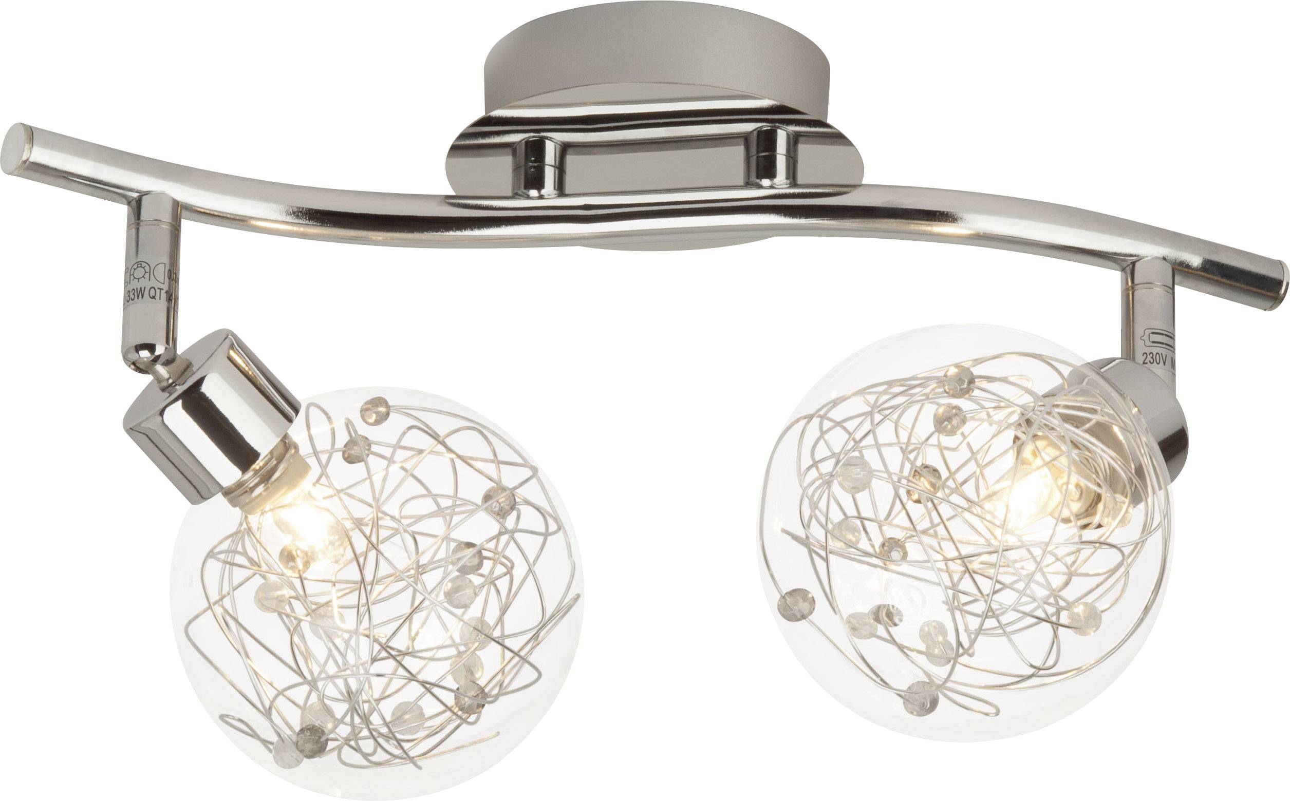 Brilliant Joya 00213/15 Deckenstrahler Halogen G9 66 W Chrom
