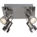 Brilliant Kassandra G34735/77 Deckenstrahler LED GU10 12W Chrom (satiniert) Brilliant Kassandra G34735/77 Deckenstrahler LED GU10 12W Chrom (satiniert)