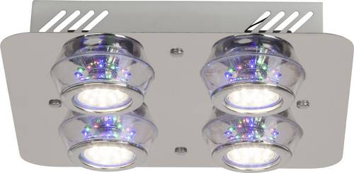 Brilliant G94410/15 Kelly Deckenleuchte LED GU10 15.36W Chrom