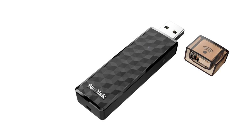 SanDisk Connect™ Wireless USB-Zusatzspeicher Smartphone/Tablet Schwarz 32 GB USB 2.0, WLAN