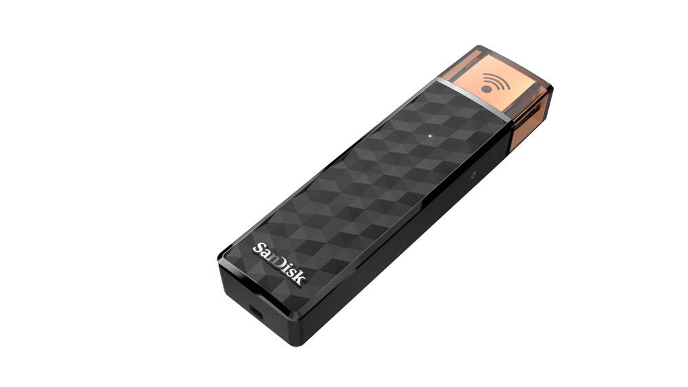 SanDisk Connect™ Wireless USB-Zusatzspeicher Smartphone/Tablet Schwarz 32 GB USB 2.0, WLAN