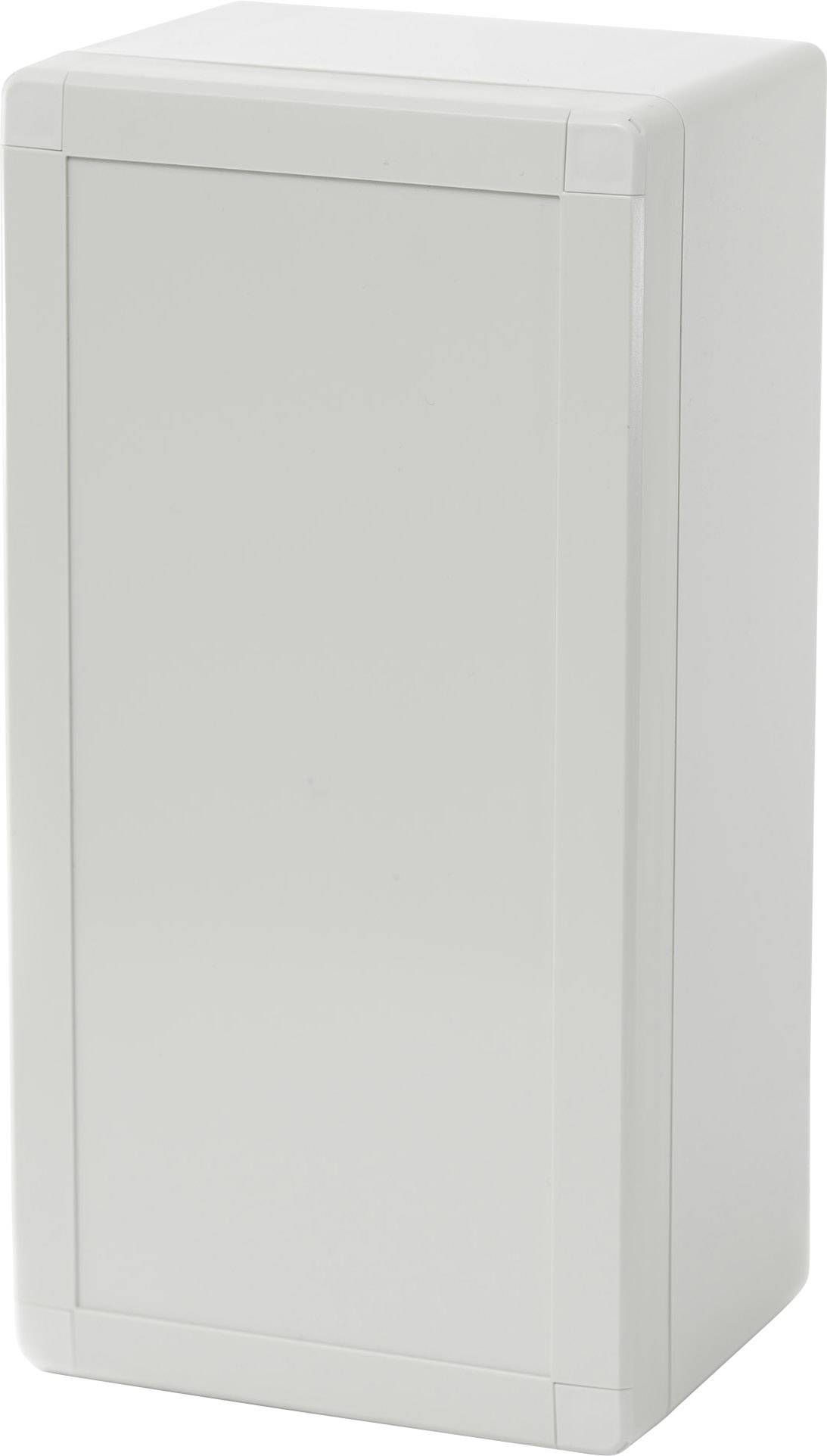 Fibox ABQ3 122410 Wand-Gehäuse, Installations-Gehäuse 244 x 124 x 102 ABS Lichtgrau (RAL 7035) 1St.