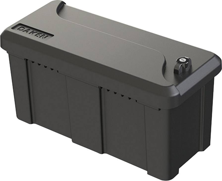 LAS 11790 Werkzeugkiste-Deichselbox 30 kg Polypropylen 56 cm x 27 cm x 25 cm