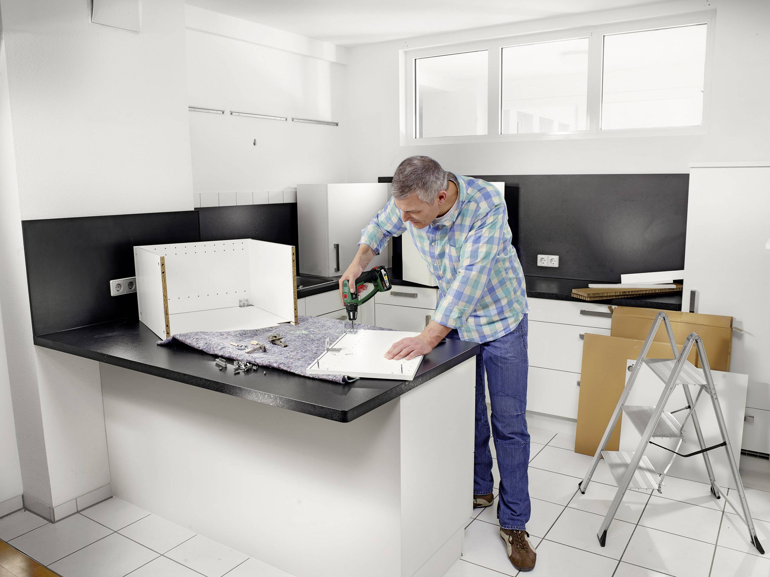 Akku-Zweigang-Bohrschrauber PSR 18 LI-2 Ergonomic, mit 2 x PBA 18V 2.5 Ah Akku