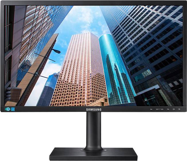 Samsung S24E650BW LED-Monitor 61cm (24 Zoll) EEK G (A - G) 1920 x 1200 Pixel WUXGA 4 ms VGA, DVI PLS LED
