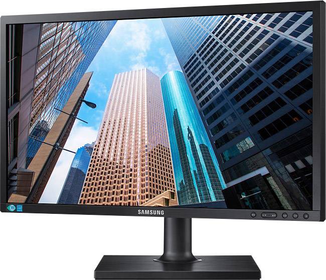 Samsung S24E650BW LED-Monitor 61cm (24 Zoll) EEK G (A - G) 1920 x 1200 Pixel WUXGA 4 ms VGA, DVI PLS LED