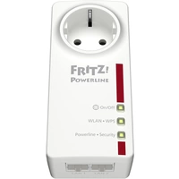 AVM FRITZ!Powerline 546E WLAN Set Powerline WLAN Starter Kit 500 MBit/s AVM FRITZ!Powerline 546E WLAN Set Powerline WLAN Starter Kit 500 MBit/s