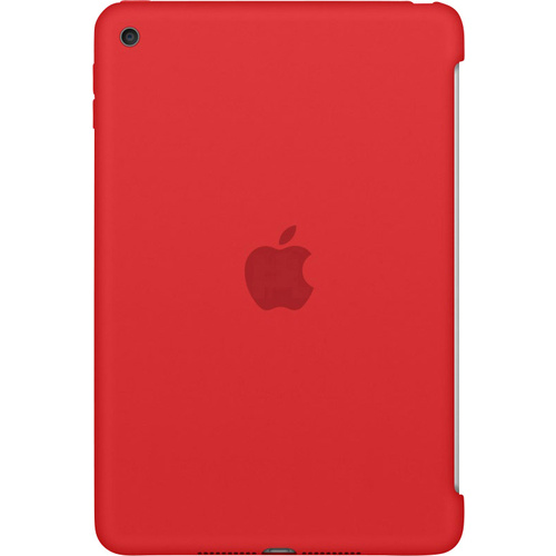 Apple iPad mini 4 Silicone Case Tablet Hülle Book Cover Rot
