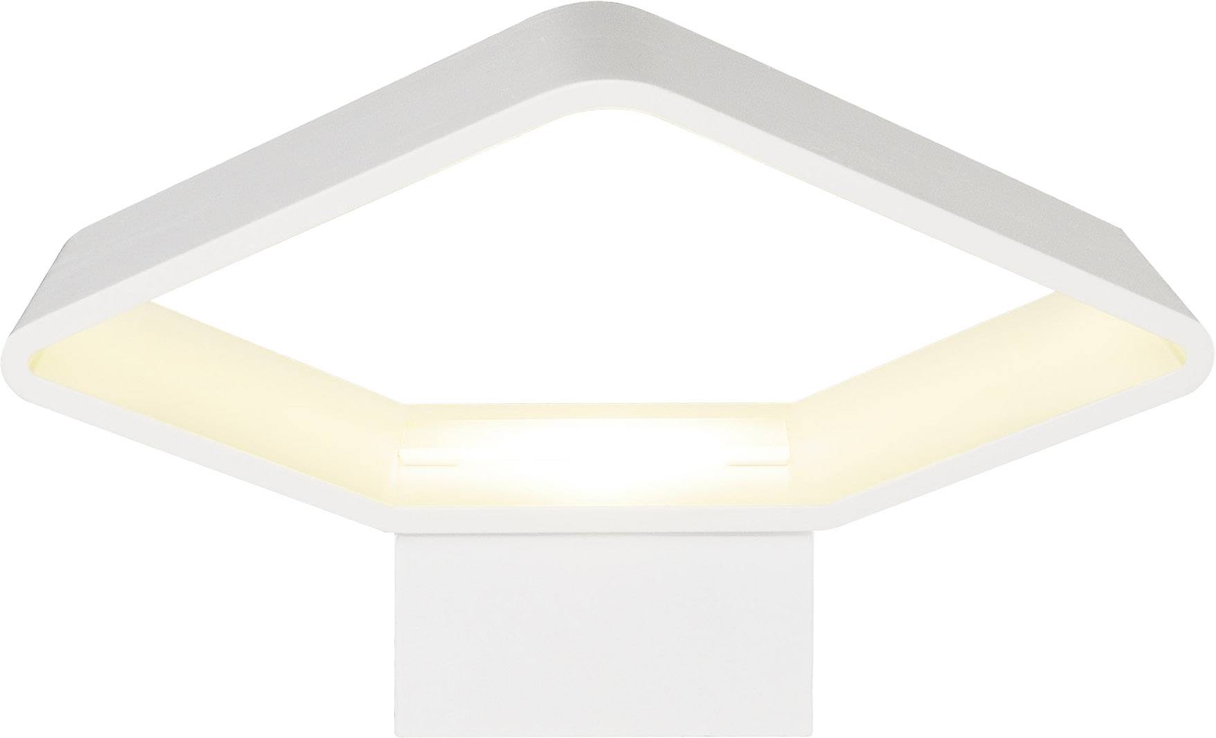 SLV Cariso 2 151711 LED-Wandleuchte LED fest eingebaut 7.6W LED Weiß