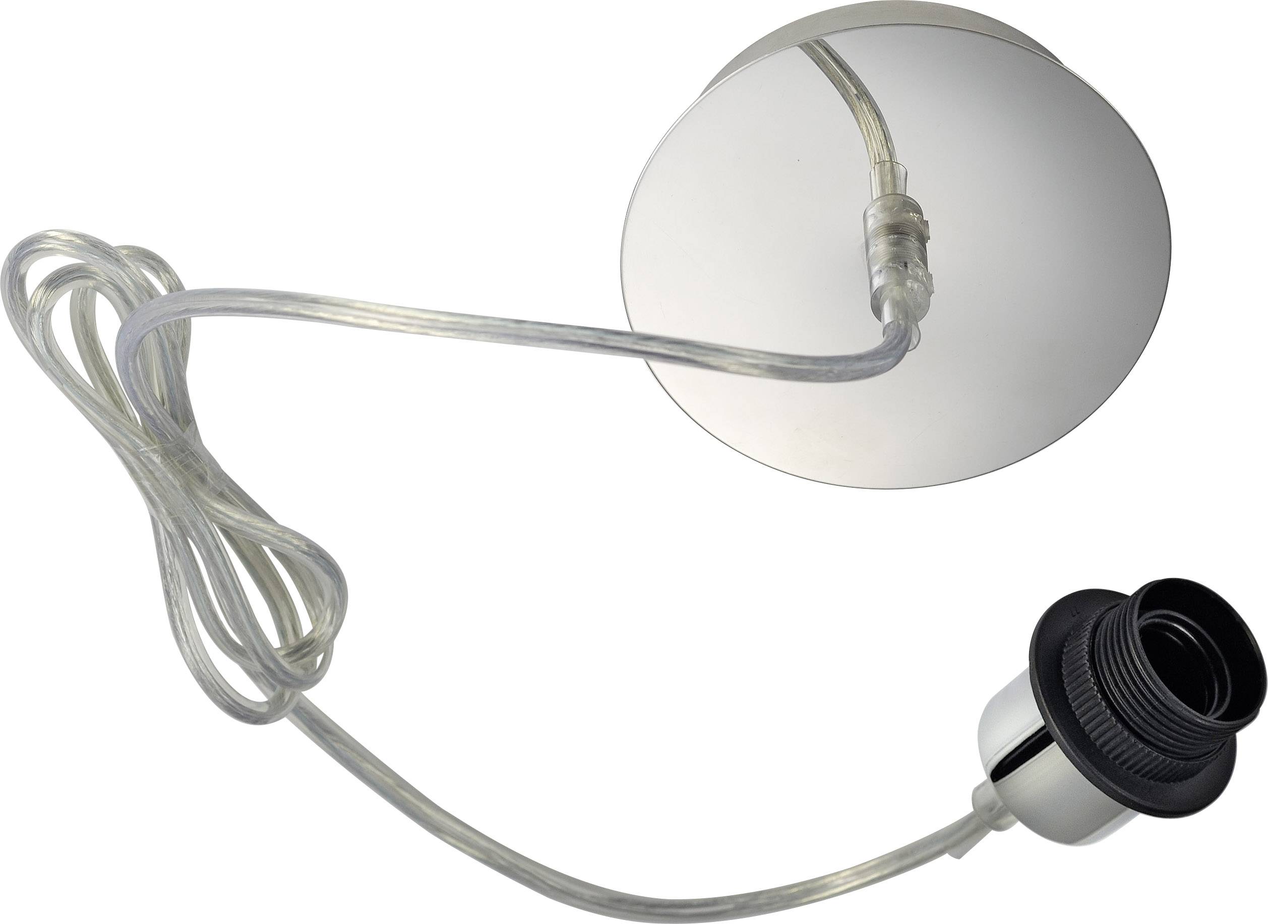 SLV Fenda 155562 Pendelleuchte LED E27 60W Chrom