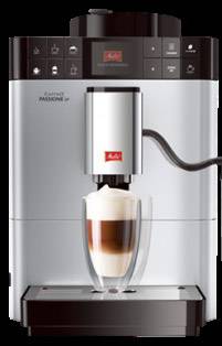 Melitta Passione OT F53/1-101 Kaffeevollautomat Silber-Schwarz
