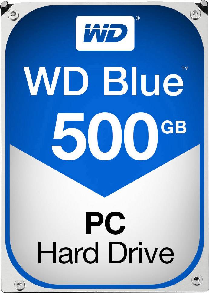 Western Digital Blue™ 500GB Interne Festplatte 8.9cm (3.5 Zoll) SATA III WD5000AZLX Bulk