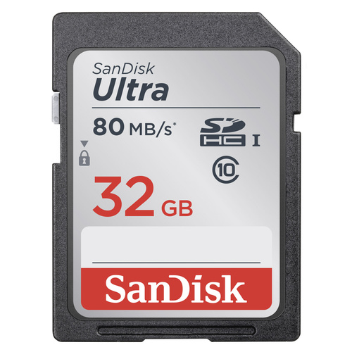 SanDisk Ultra® SDHC-Karte 32GB Class 10, UHS-I