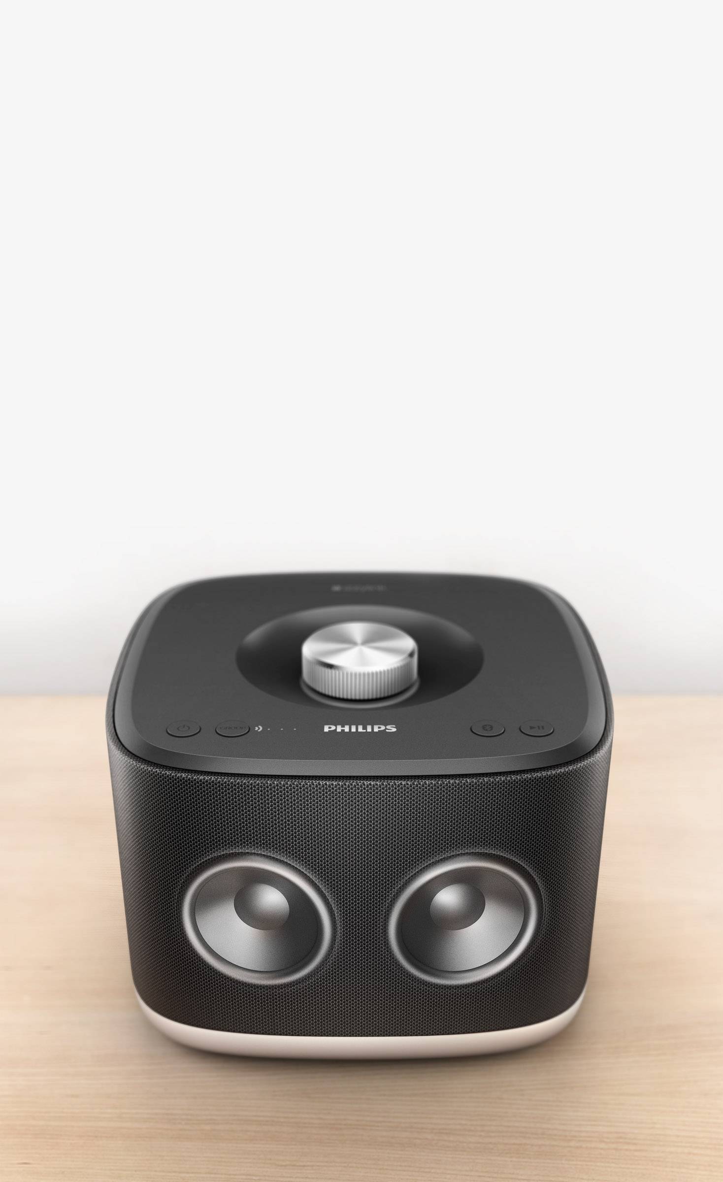 Philips izzy BM5 Multiroom Lautsprecher  Bluetooth®, WLAN  Schwarz
