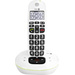 doro Phoneeasy® 115 Schnurloses Seniorentelefon Anrufbeantworter, Freisprechen Beleuchtetes Display Weiß