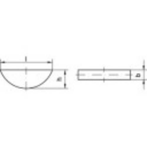 TOOLCRAFT 138906 Scheibenfedern 100St.