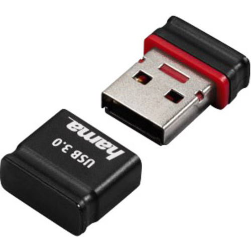 Hama Smartly USB-Stick 32 GB Schwarz, Rot 124010 USB 3.2 Gen 1 (USB 3.0)