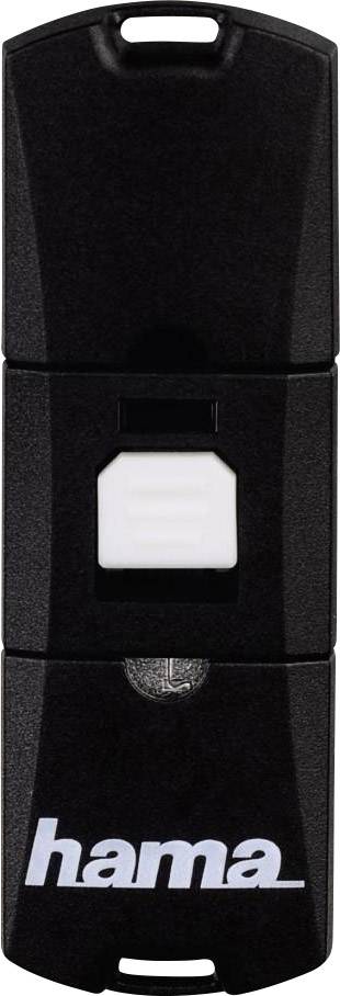 Hama 124025 USB-Kartenleser Smartphone/Tablet Schwarz  USB 2.0, Micro USB 2.0