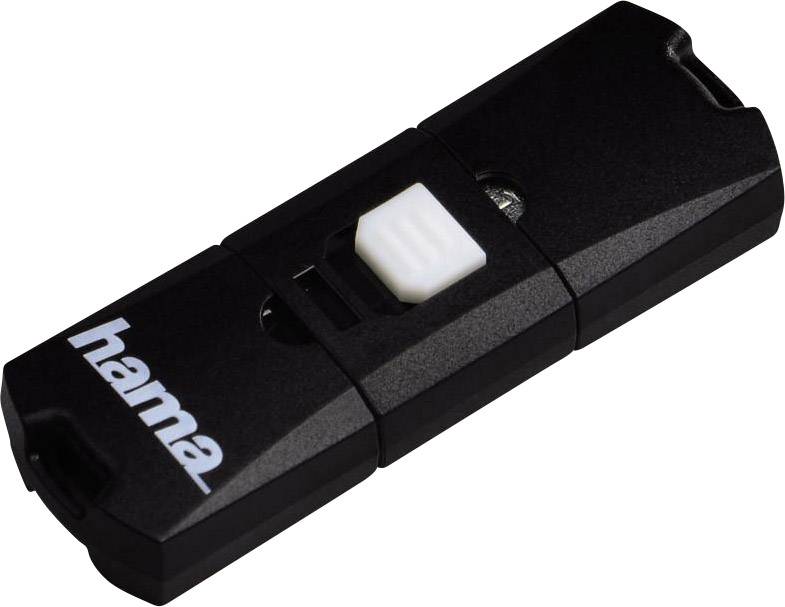 Hama 124025 USB-Kartenleser Smartphone/Tablet Schwarz  USB 2.0, Micro USB 2.0