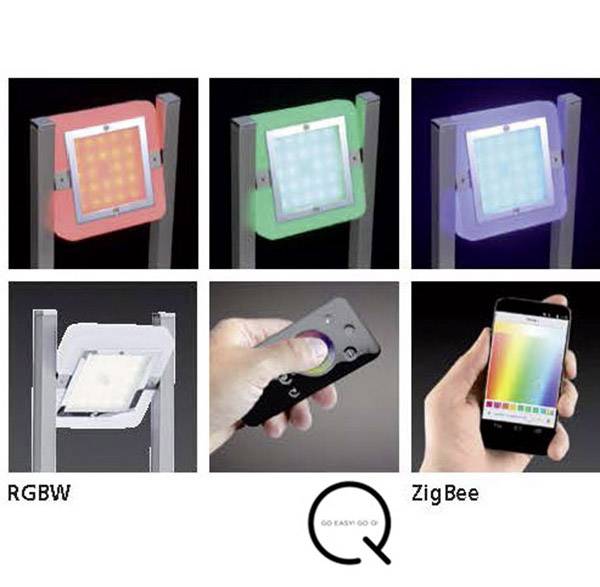 Paul Neuhaus Q® LED-Tischlampe Q®-Vidal  LED fest eingebaut 4.8 W Warmweiß, RGB