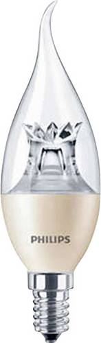 Philips Lighting LED EEK A+ (A++ - E) E14 Kerzenform Windstoß 6W = 40W Warmweiß (Ø x L) 38mm x 12