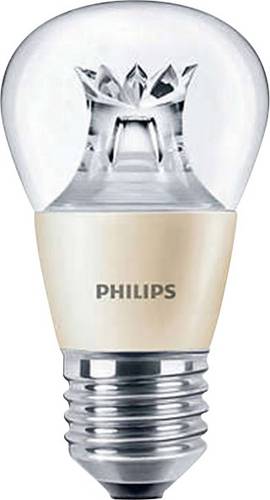 Philips Lighting LED EEK A+ (A++ - E) E27 Tropfenform 6W = 40W Warmweiß (Ø x L) 48mm x 93mm dimmba