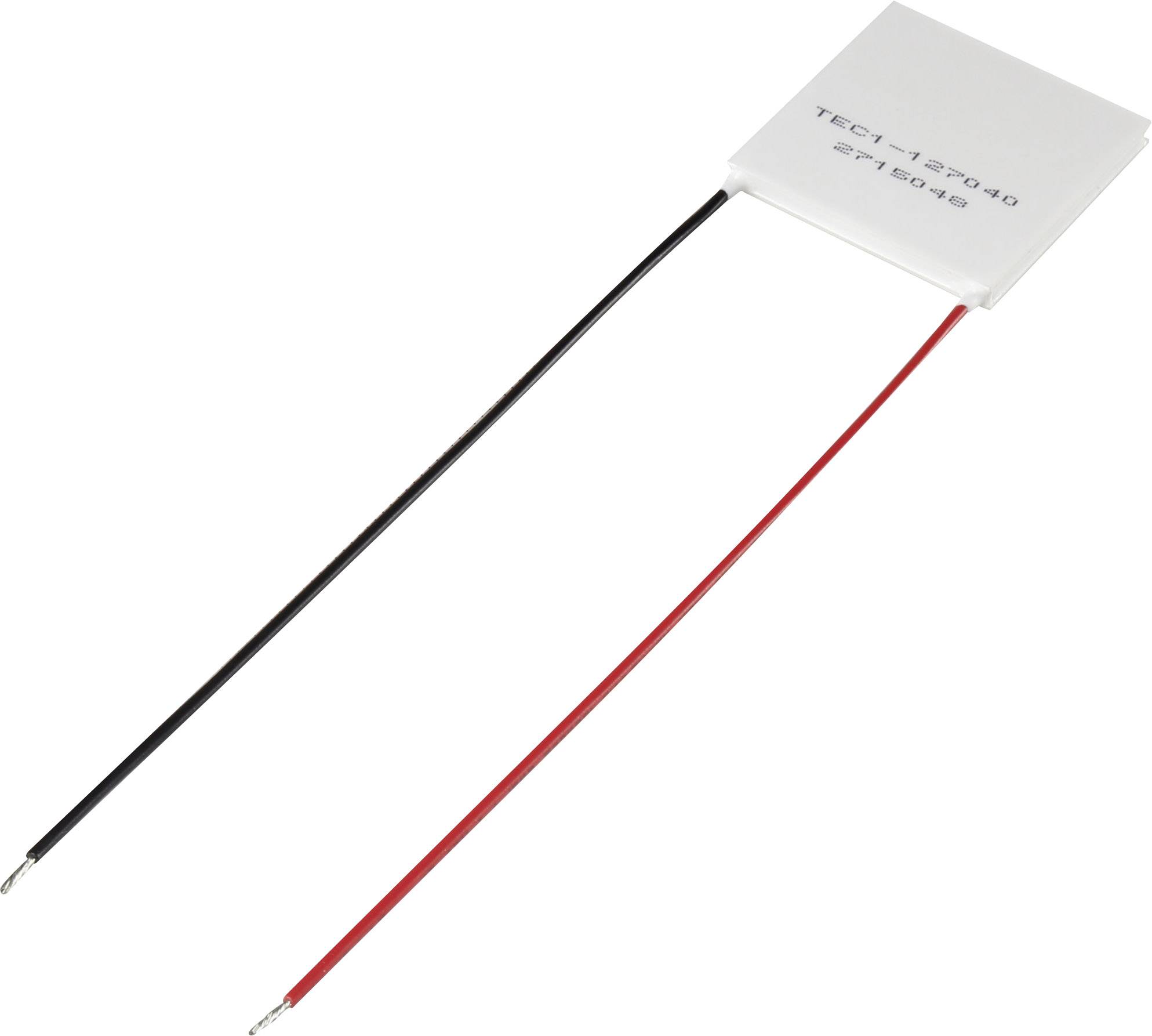 TRU Components TEC1-127040 Peltier-Element 15.4 V/DC 4 A 33.4 W (L x B x H) 40 x 40 x 3.9 mm