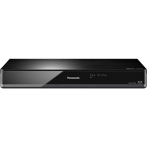 Panasonic DMR-BCT850 3D-Blu-ray-Recorder mit Festplattenrecorder 1 TB Twin-HD DVB-C Tuner, WLAN, Ultra HD Upscaling Schwarz